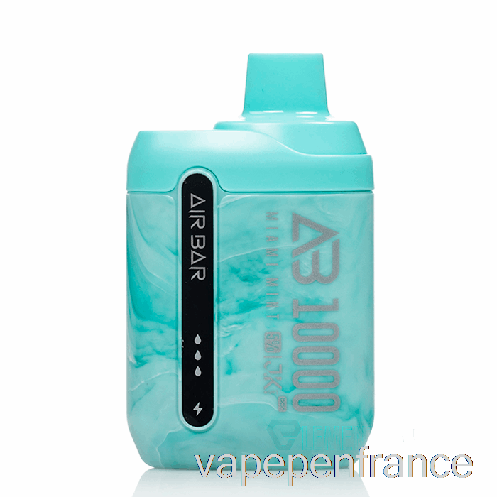 Air Bar Ab10000 Stylo Jetable à Vape à La Menthe Miami